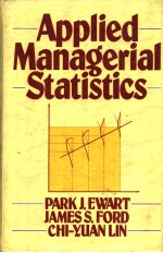 APPLIED MANAGERIAL STATISTICS