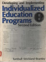 DEVELOPING AND IMPLEMENTING INDIVIDUALIZED EDUCATION PROGRAMS SECOND EDITION