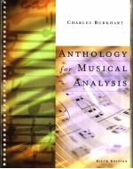 ANTHOLOGY FOR MUSICAL ANALYSIS