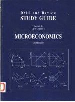 DRILL AND REVIEW STUDY GUIDE FOR USE WITH DAVID COLANDER'S MICROECONOMICS SECOND EDITION