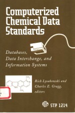 COMPUTERIZED CHEMICAL DATA STANDARS:DATABASES