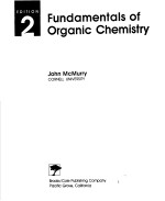 FUNDAMENTALS OF ORGANIC CHEMISTRY SECOND EDITION