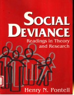 SOCIAL DEVIANCE READINGS IN THEORY AND RESEARCH