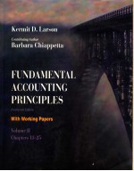 FUNDAMENTAL ACCOUNTING PRINCIPLES WITH WORKING PAPERS FOURTEENTH EDITION VOLUME 2 CHAPTERS 13-25