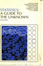 STATISTICS:A GUIDE TO THE UNKNOWN SECOND EDITION