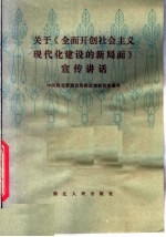 关于《全面开创社会主义现代化建设的新局面》宣传讲话