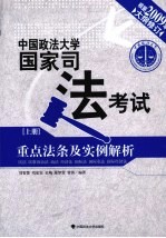 中国政法大学国家司法考试重点法条及实例解析 下 刑法 刑事诉讼法 宪法行政法与行政诉讼法