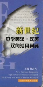 新世纪中学英汉·汉英双向活用词典