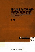 现代国家与民族建构  20世纪前期土耳其民族主义研究