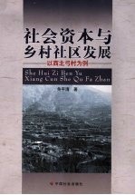 社会资本与乡村社区发展 以西北弓村为例