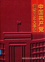 中国共产党历史大事记  1922-2000