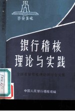 银行稽核理论与实践 全国首届稽核理论研讨会文集