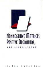 nonnegative matrices positive operators and applications