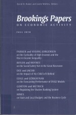 BROOKINGS PAPERS ON ECONOMIC ACTIVITY FALL 2010