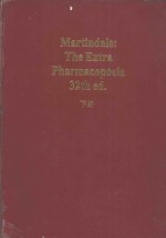 MARTINDALE THE COMPLETE DRUG REFERENCE THIRTY-SECOND EDITION 下册