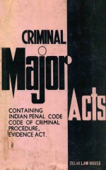 CRIMINAL COURT HAND BOOK BEING CRIMINAL MANUAL MAJOR ACTS