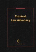 CRIMINAL LAW ADVOCACY WITNESS EXAMINATION VOLUME 5E