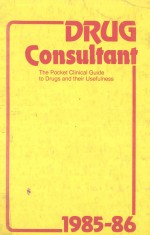 DRUG CONSULTANT 1985-1986