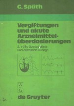 VERGIFTUNGEN UND AKUTE ARZNEIMITTELUBERDOSIERUNGEN