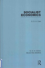 SOCIALIST ECONOMICS VOLUME 10