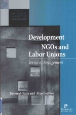 Development NGOs and labor unions:terms of engagement