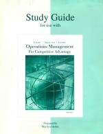 STUDY GUIDE FOR USE WITH OPERATIONS MANAGEMENT FOR COMPETITIVE ADVANTAGE NINTH EDITION