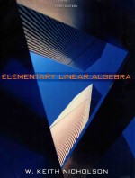 Elementary linear algebra first edition