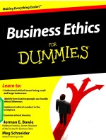 Business Ethics for Dummies