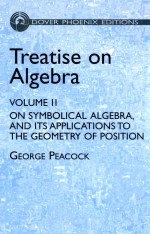 A Treatise on algebra volume II:on symbolical algebra