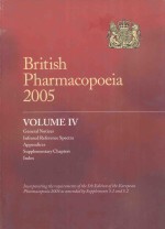 BRITISH PHARMACOPOEIA 2005 VOLUME 4