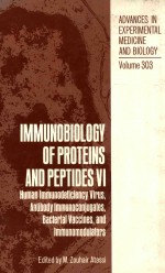 Immunobiology of proteins & peptides VI:immunomodulators human immunodeficiency virus