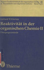 REAKTIVITAT IN DER ORGANISCHEN CHEMIE Ⅱ