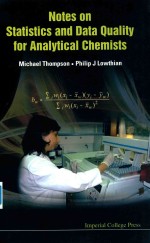 Notes on Statistics and Data Quality for Analytical Chemists