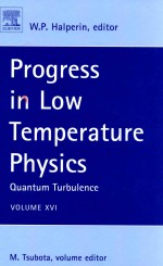 progress in low temperature physics: Quantum turbulence (volume XVI)