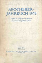 APOTHEKER-JAHRBUCH 1979