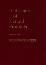 Dictionary of natural products third supplement volume 10 of dictionary of natural products