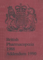 BRITISH PHARMACOPOEIA 1988 ADDENDUM 1990