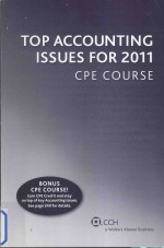 top accounting issues for 2011 cpe course