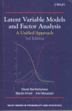 LATENT VARIABLE MODELS AND FACTOR ANALYSIS:A UNIFIED APPROACH 3RD EDITION