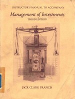 INSTRUCTOR＇S MANUAL TO ACCOMPANY MANAGEMENT OF INVESTMENTS THIRD EDITION