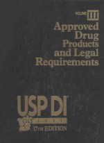 APPROVED DRUG PRODUCTS AND LEGAL REQUIREMENTS VOLUME 3 1997 17TH EDITION