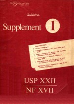 SUPPLEMENT 1 USP 22 NF 17