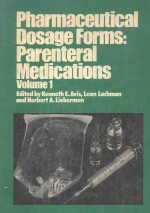 PHARMACEUTICAL DOSAGE FORMS:PARENTERAL MEDICATIONS VOLUME 1