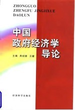 中国政府经济学导论