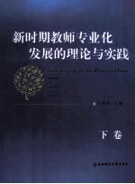 新时期教师专业化发展的理论与实践  下