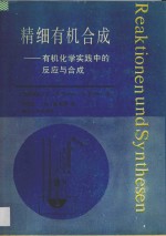 精细有机合成 有机化学实践中的反应与合成