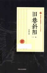 民国通俗小说典藏文库 旧巷斜阳 下