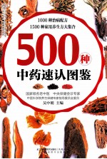 500种中药速认图鉴 汉竹