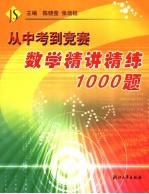 从中考到竞赛 数学精讲精练1000题