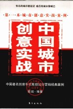 中国城市创意实战 中国著名创意专家陈放城市营销经典案例